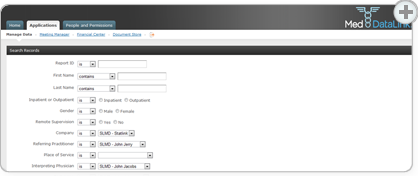 InfoCentral MD | Export custom reports